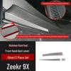 Пылезащитная крышка переднего динамика Zeekr 9X из нержавеющей стали - Неразрушающее крепление, Полый дизайн, Подходит для передних и трехрядных сидений.