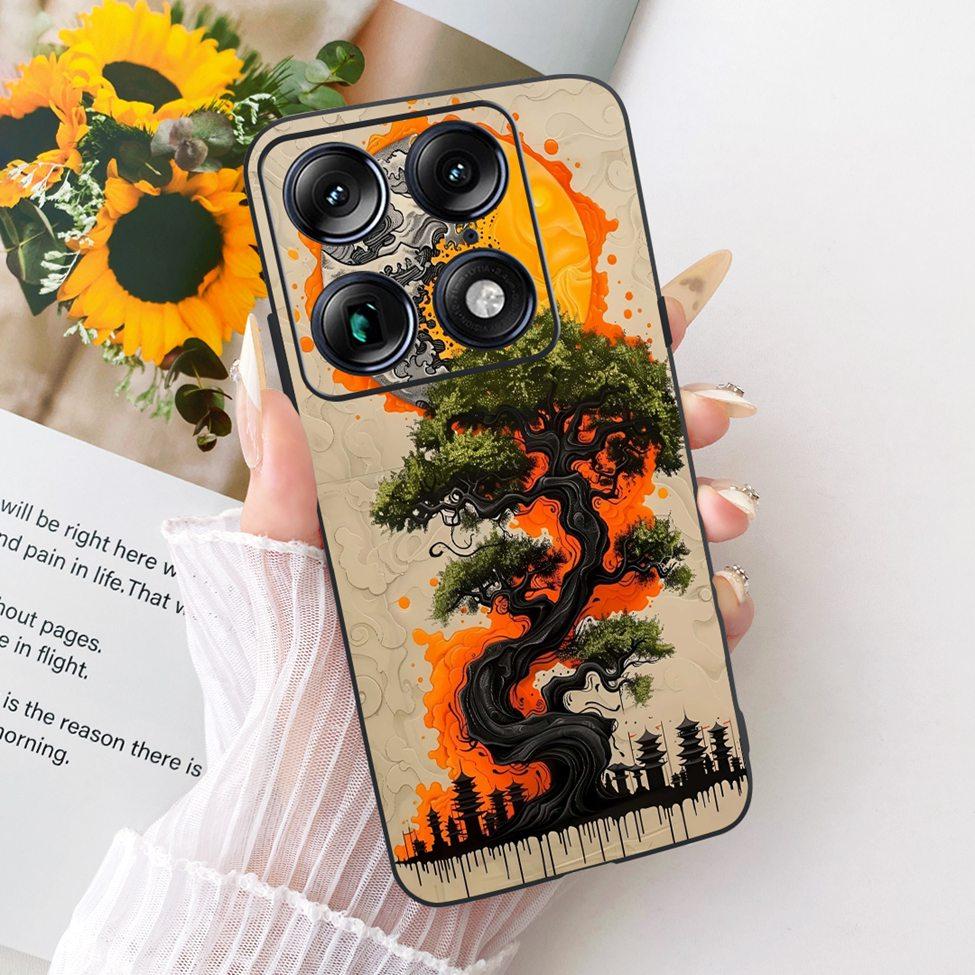 For Moto X70 Air Pro Case Cover Fashion Butterfly Cute Cat Cool Painted Soft Phone Casing For Motorola Moto X70 Air Pro