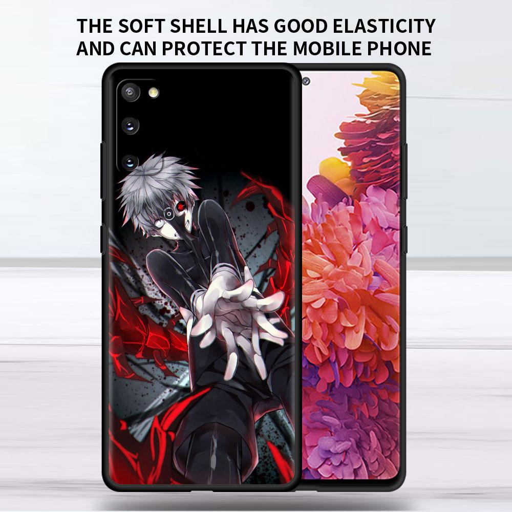 Мягкий чехол для Samsung Galaxy Note 20 Ultra 10 Plus Lite A50 A70 A20 A40 A20e 9 8 A60 A10e Funda, чехол для телефона Tokyo Ghoul Anime