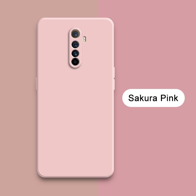 Классический квадратный жидкий силиконовый чехол для Realme X XT Master X2 Pro 360 противоударный мягкий мобильный чехол RealmeX X2Pro защитные сумки