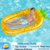 Inflatable Pineapple Cactus Watermelon Pizza Rainbow Pool Float Set