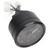 Motorcycle Speedometer Odometer 12000RPM 199KPH Retro LCD Digital Tachometer Gauge Fuel Oil Level Display Meter