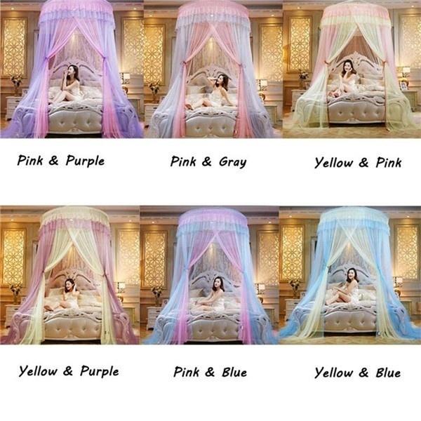 Летняя принцесса, постельные принадлежности, палатка, навес, купол, москитная сетка, элегантная занавеска для постельного белья принцессы, подвесная купольная сетка