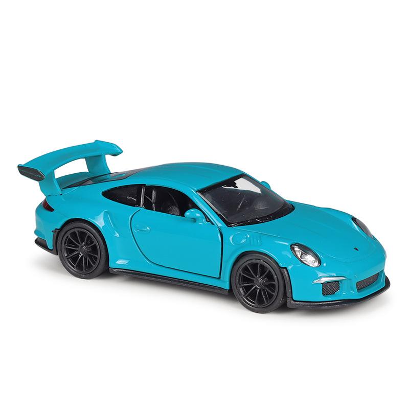 Масштаб 1/36 Welly Porsche 911 GT3 RS, модель автомобиля из сплава, литье под давлением, металлические игрушечные автомобили, модель автомобиля, коллекция высокой имитации, детские подарки