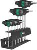 WERA Wrench Set with Metal 023453 7-Piece T-Hex Rack,