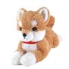 SunLemon Shiba Inu Lap Dog Plush Toy, Beige, Small, 24x9x30cm, P-3052
