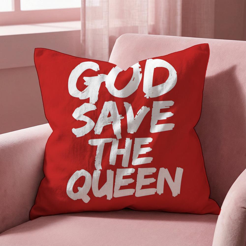 Бренд S-Save the Queen Наволочка-подушка для разных случаев для дома и автомобиля - Двусторонняя, Мягкая и прочная для ежедневного использования
