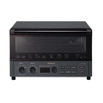 Конвекционная тостерная печь каменная черная Hitachi HMO-F300-B