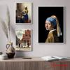 Girl With A Pearl Earring Posters And Prints Wall Art Canvas Painting Pictures Hot Retro Style Aesthetic Room Decor Plakat