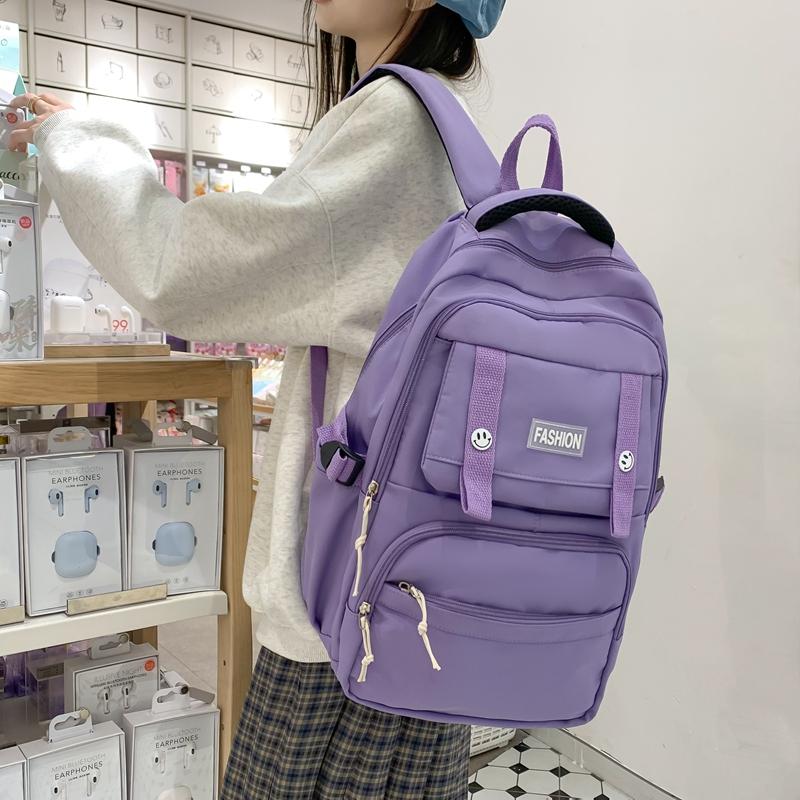 Студенческий рюкзак большой емкости, школьный рюкзак для студенток, сумка через плечо