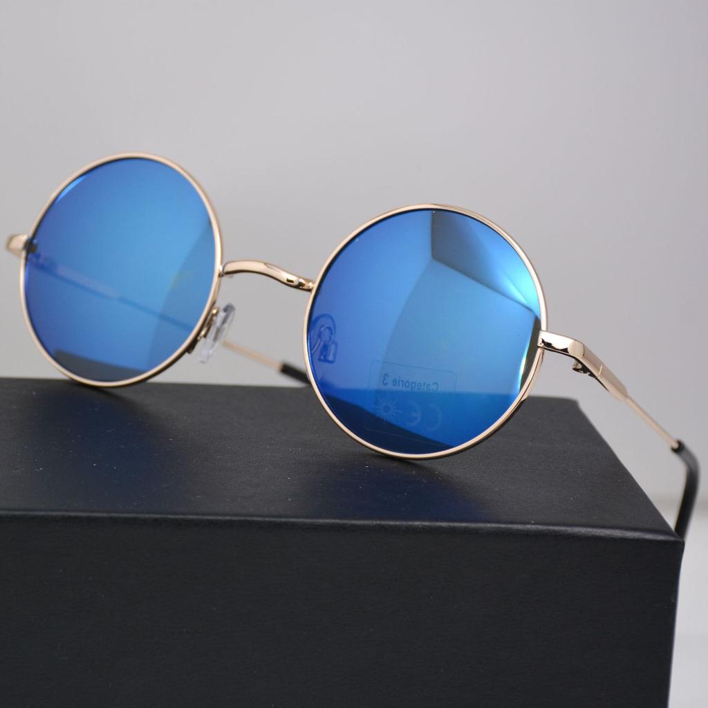 Винтажные солнцезащитные очки Круглые солнцезащитные очки Prince Очки Toad Цветные светоотражающие солнцезащитные очки Пляжные очки Prince