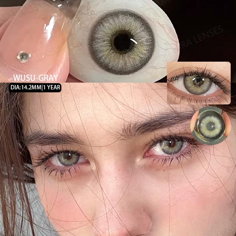 Eyeshare 2 шт./пара цветных контактных линз для глаз, цветные линзы для глаз, НОРВЕГИЯ, контактные линзы, красивая косметика для учеников, ежегодно