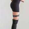 2PCS Adjustable Punk Hollow Pu Leather Belt Sexy Women's Garters Leg Body Accessories Suitable for Women