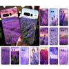 Lavender Purple Flower Phone Case For Google Pixel 8 7 Pro 7A 7 6A 6 Pro Pixel 8A 4A 3A 4 XL Pixel 5 6 4 3 3A XL