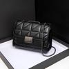Hong Kong Style Retro Women's Crossbody Bag  New Fashionable and Versatile Chain Bag  Fashionable Diamond Shoulder Bag