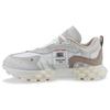 Li Ning Модные амортизирующие нескользящие износостойкие низкие спортивные повседневные кроссовки для женщин Цвет: экрю AZGS034-5