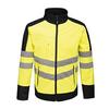 Унисекс Светоотражающая мягкая рабочая куртка Hi Vis Pro
