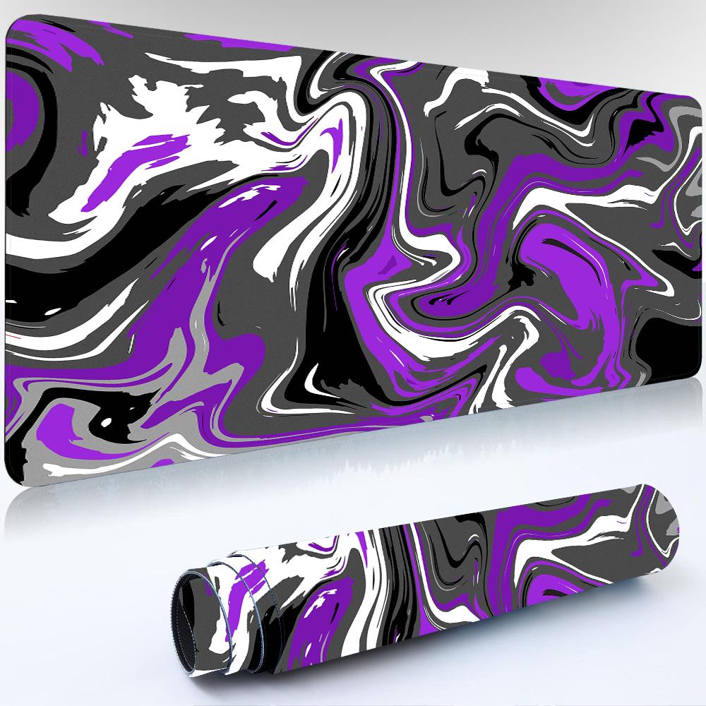Синий Большой Игровой Коврик для Мыши XXL Strata Liquid Deskmat Нескользящий Резиновый Игровой Коврик для Мыши Компьютерные Коврики для Клавиатуры Большой Мауспад Геймер