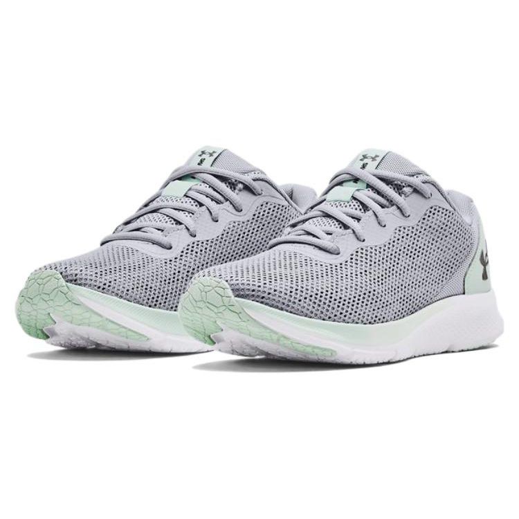 Under Armour UA Shadow Low Top Running Shoes Women Sneaker Gray Green 3024142-109