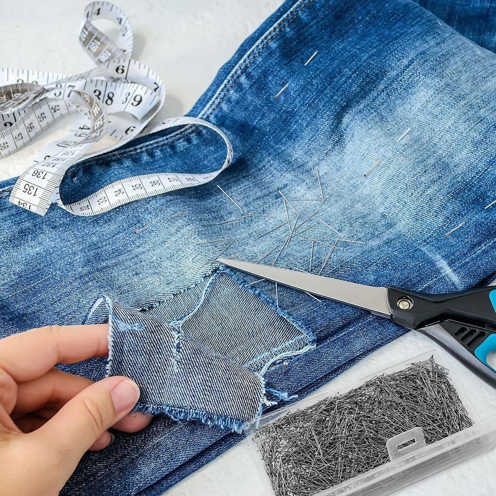 26 мм Длина Булавки с головкой Позиционирующие булавки для портного Шовные булавки Игла для фиксации одежды Офис