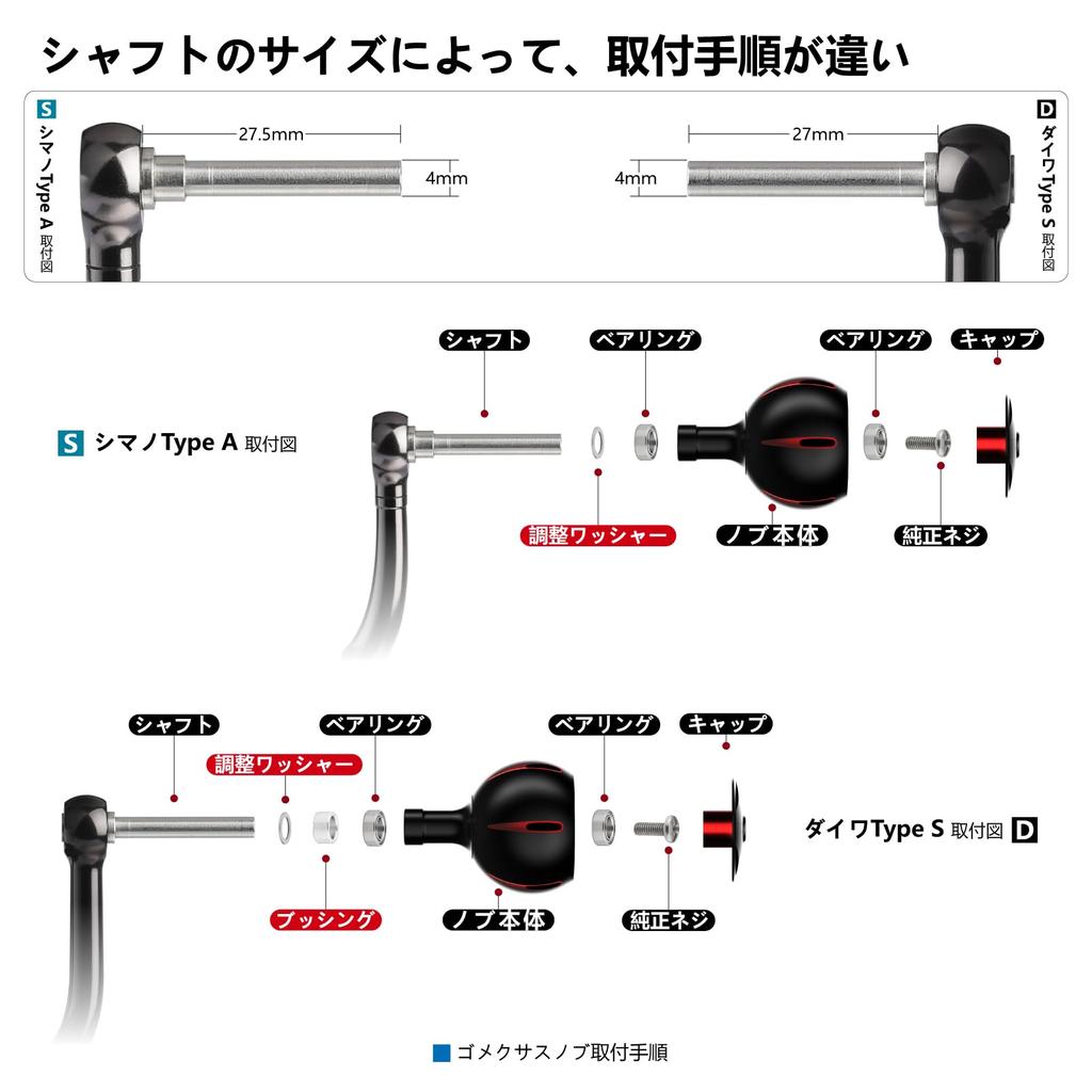GOMEXUS TIMETRAVLE 38 мм Рукоятка катушки Алюминиевая круглая сменная ручка-кноб для спиннинговых и кастинговых катушек Daiwa Type S и Shimano Type A