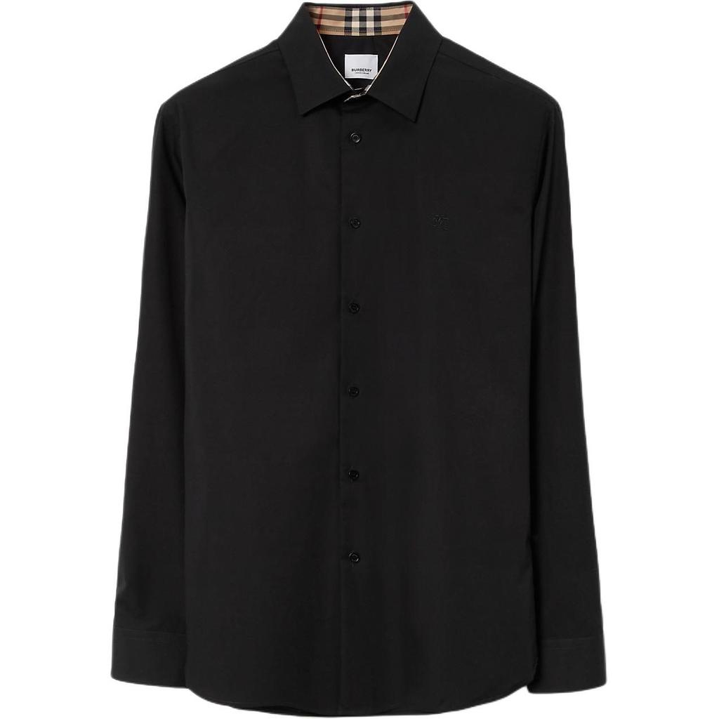 Burberry Рубашка мужская SS23 Черная 80717991