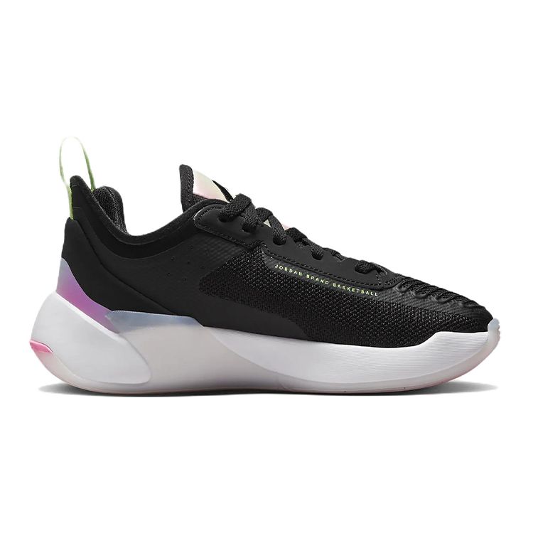 Air Jordan Luka 1 GS Черные с лаймовым свечением Детские кроссовки Зеленый-светящийся DQ6513-003