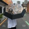 Прозрачный милый зонт-кошка - Стильный полуавтоматический с длинной ручкой для женщин