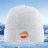 Orbital shapes with bright branding Men Women Unisex Knitted Hat Beanie Pullover Cap Winter Thermal Warm Christmas Outdoor Cycli
