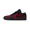 Air Jordan 1 Винтажные Баскетбольные Кроссовки Мужские Низкие Черный/Красный 553558-093(Команда766-)