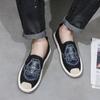 Модная дизайнерская обувь для мужчин Эспадрильи Zapatos De Hombre Новые парусиновые туфли для рыбалки Мужские повседневные кроссовки Мягкие мокасины для вождения