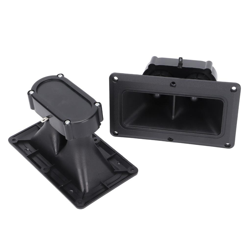 2PCS 75-150 Watts Horn Tweeter Dual Drive High Sensitivity Speaker Audio Accessories