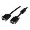 STARTECH 3m Coaxial VGA Cable for High Resolution Display - HD15 To HD15 Cord - M/M - Black