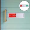 Bathroom Conference Hotel Busy Sign, Privacy Sliding Door Sign Indicator, Only The