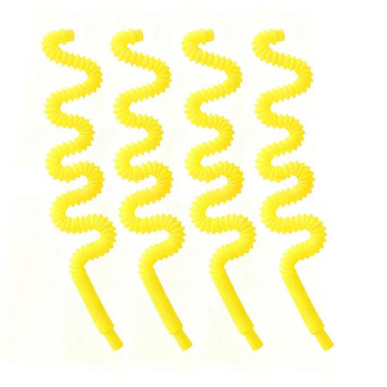 Разноцветные изогнутые гибкие соломинки 6 мм, многоразовые, пищевой пластик, гибкие соломинки для питья, для дня рождения, дома, путешествий