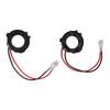 2Pcs TK?114 LED Base Plastic Corrosion Resistant LED Headlight Seat Bracket with Wire