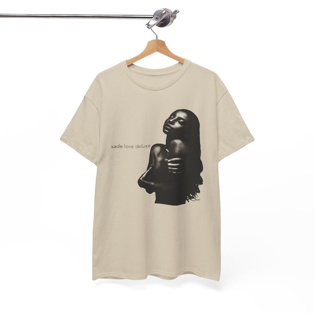 Sade Love Deluxe Tour 1993 Футболка Винтаж 90-е Sade Альбом Концертная футболка Унисекс Футболка Унисекс Футболка