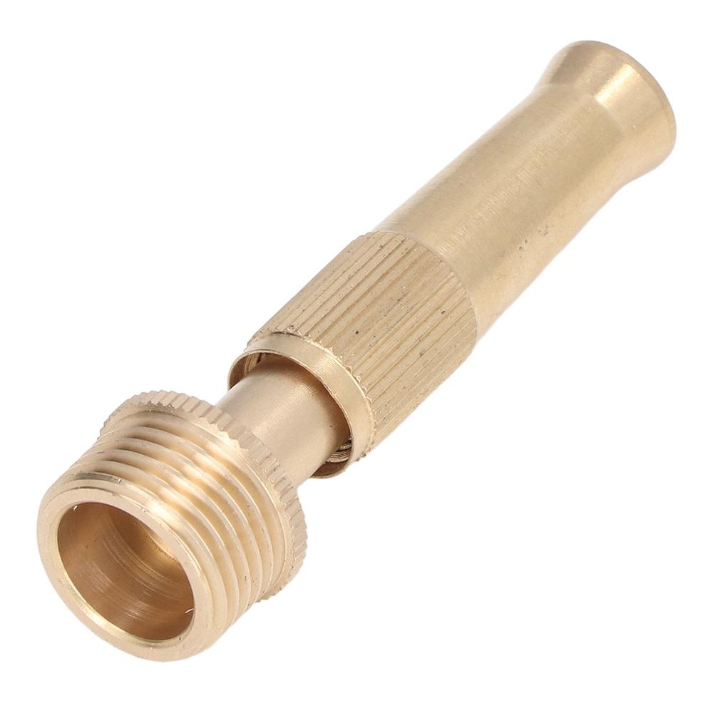 2PCS Copper Jet Nozzle 20mm Outer Diameter Hose Nozzle High Pressure Hose Nozzle Lawn Irrigation