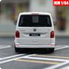 Масштаб 1/64 T6 Multivan MPV Van Миниатюрная модель 1:64 бесплатных колеса игрушечная машинка литая литая коллекция сплава подарок для мальчиков ребенок