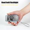 Handy Dynamo Wind Up Flashlight Torch Light Hand Press Dynamo Camping Lighting Lamp Outdoor Emergency Flashlight