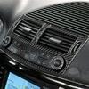 Для Mercedes Benz E-Class W211 2003-2009 центральное управление из углеродного волокна, кондиционер, вентиляционное отверстие, переключатель фар, накладка