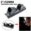52mm 60mm Universal Car 2 Hole Left/Right Hand  Auto Dual Holes A-Pillar Holes Double Hose Guage Holder Pod Modified Instrument