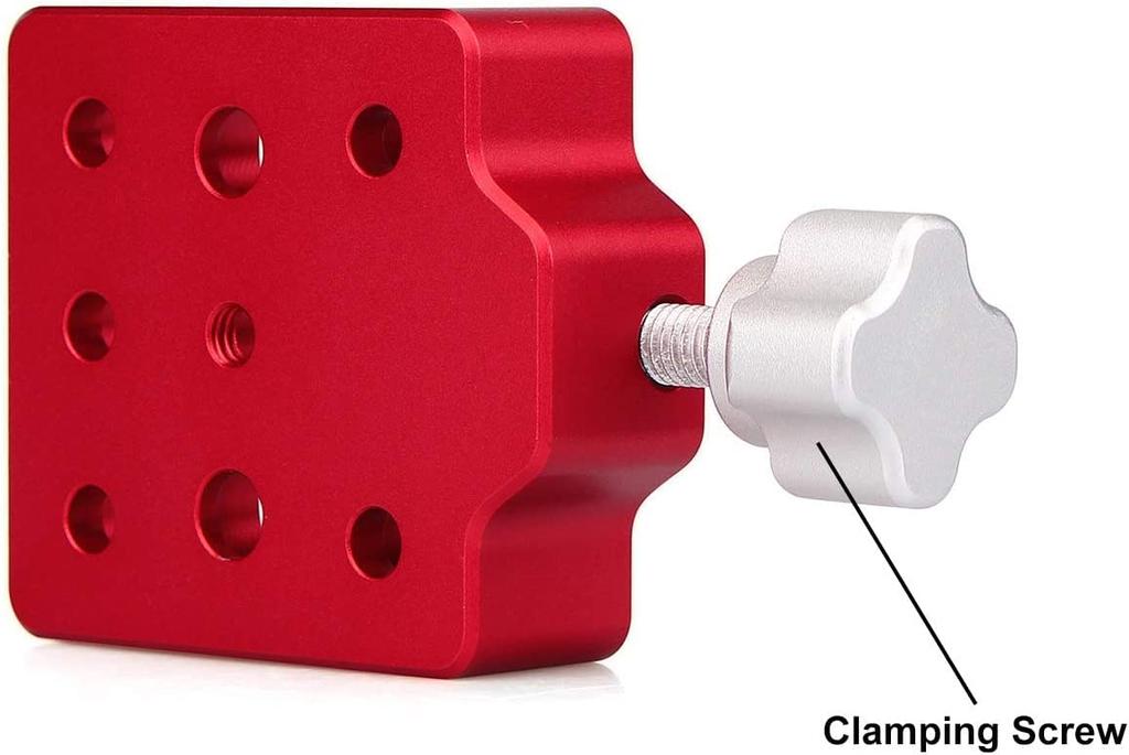 Svbony Dovetail Base Red Aluminum Alloy Telescope Accessories Dovetail Clamp for Finder