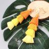 Stud Silk Fabric Boho Gradient Dangle Drop Earrings Multilayer Drop Long Tassel Earrings Bohemian