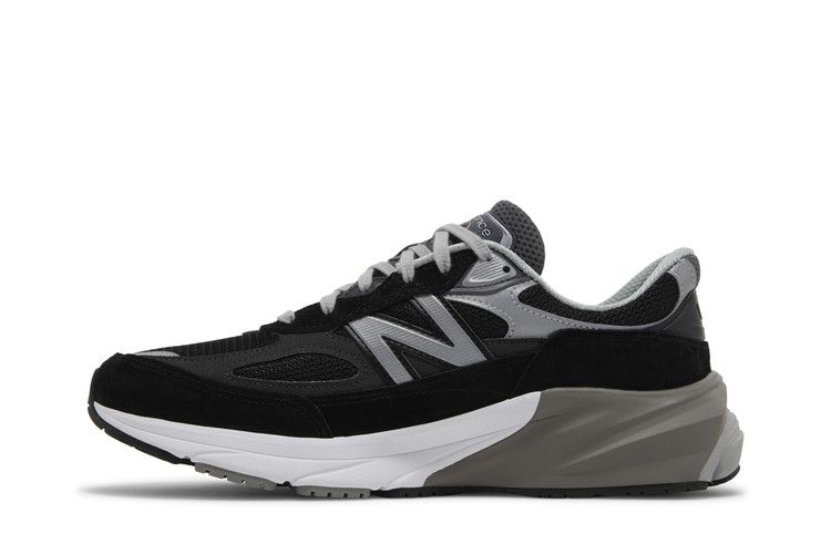 Мужские кроссовки New Balance 990v6 MiUSA Черный Серый Белый Черный/Белый