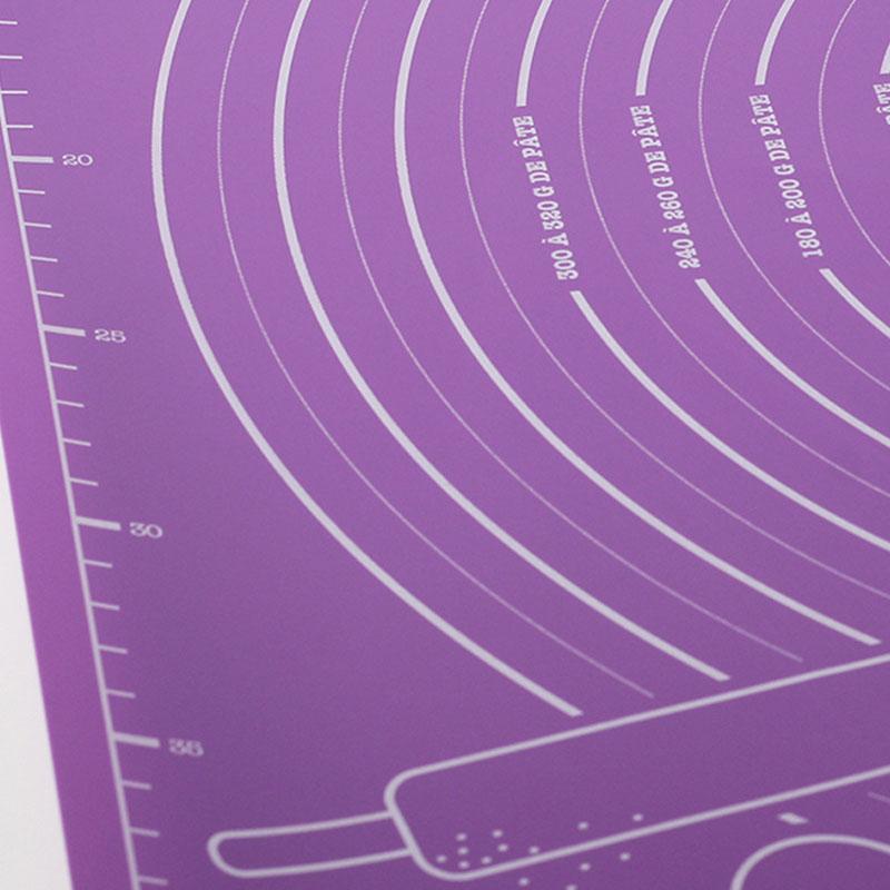 Силиконовый коврик для противня, раскатывающий тесто, помадка, коврик для выпечки, антипригарный коврик для приготовления теста с весами, кондитерские инструменты