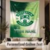 Custom Text Tapestry Hibernian FC Print Wall Tapestry Indoor Living Room Wall Decor