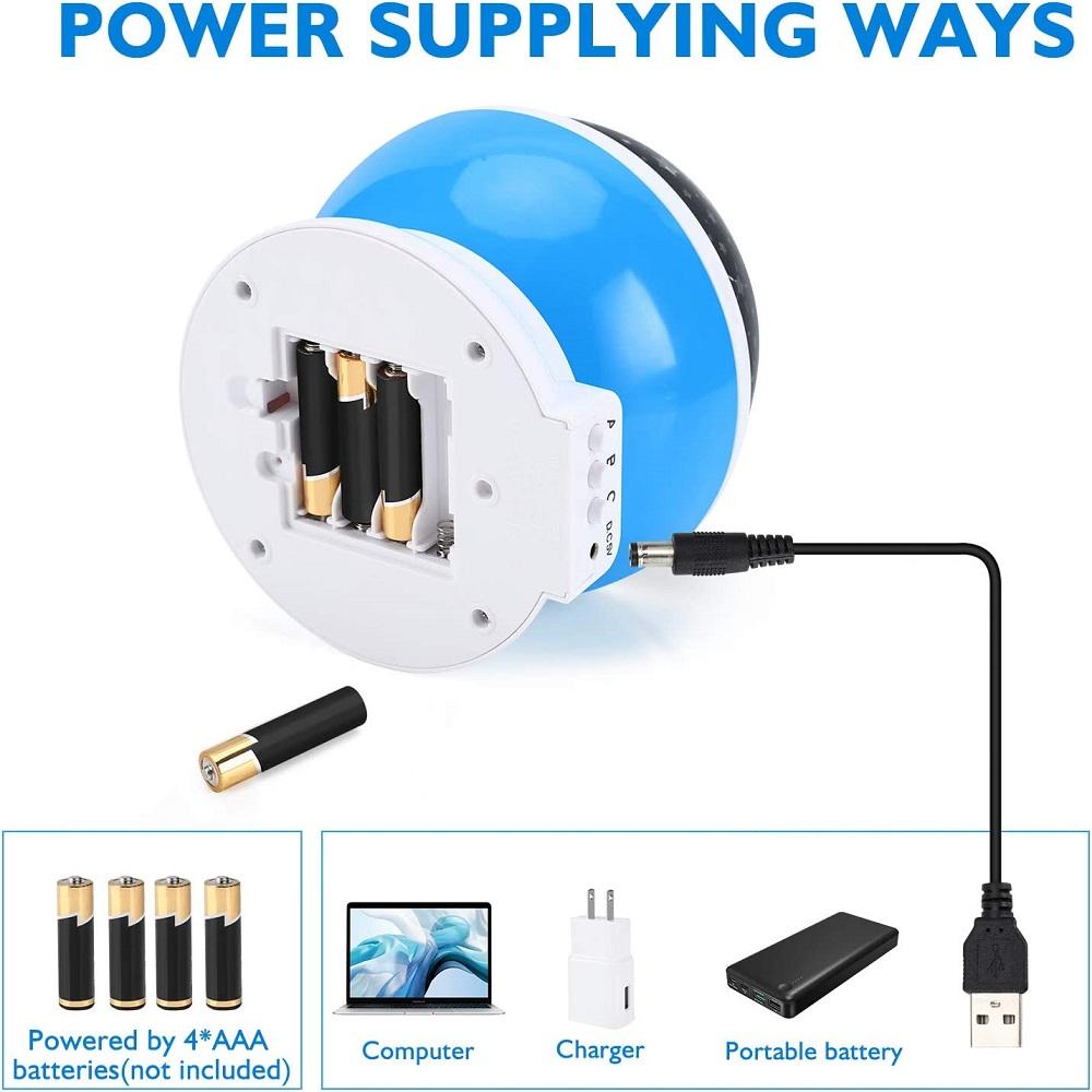 Ночник для детей Проектор звезд и луны Вращающаяся на 360 градусов лампа Подарки