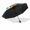 Doraemon's Birthday Bash Portable Automatic Umbrella Retractable Design with 8-Rib Durability Lightweight for Outdoor Daily Use