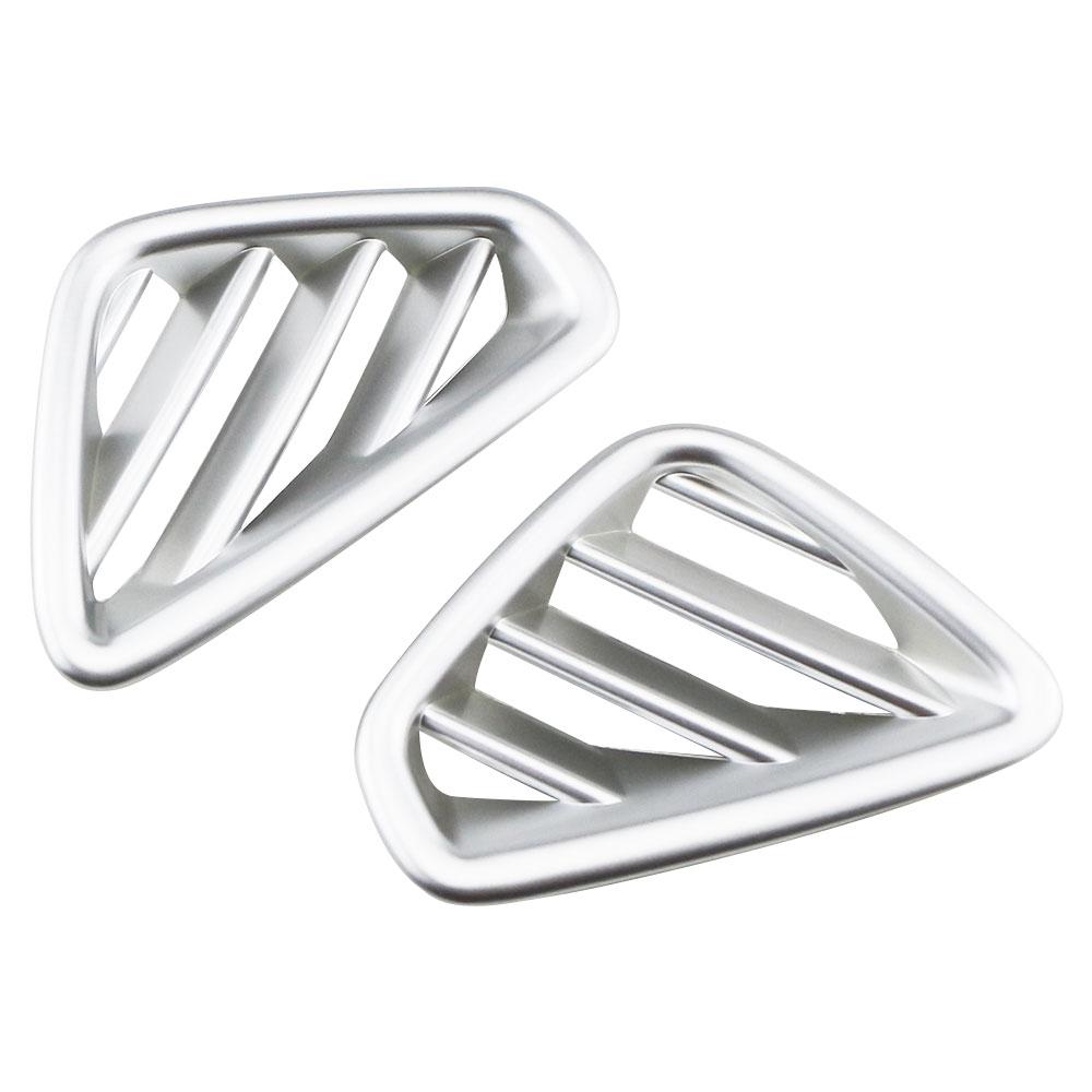 2 шт., автомобильный кондиционер, вентиляционное отверстие, накладка, декоративная наклейка для Hyundai Encino Kona Kauai 2017- 